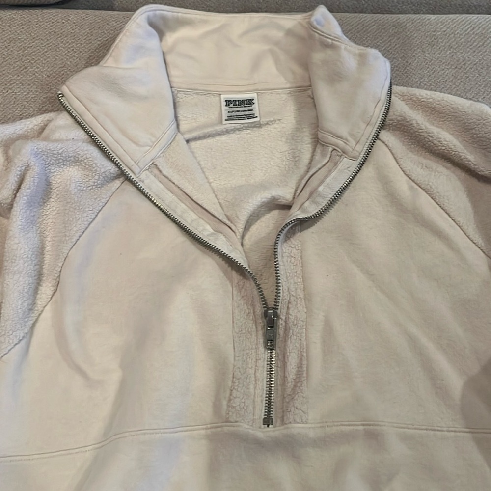 Tunic Quarter Zip  Sweater